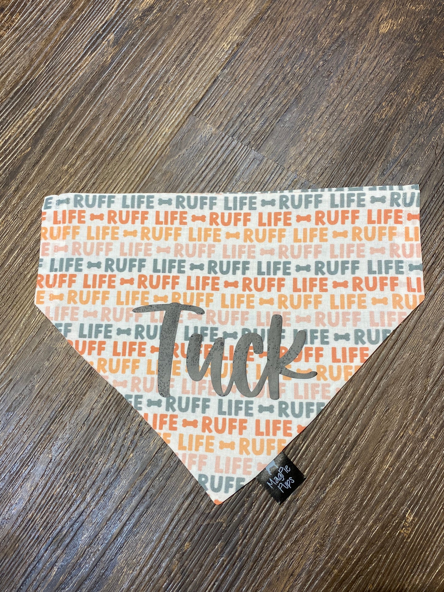 Ruff Life Over The Collar Dog Bandana