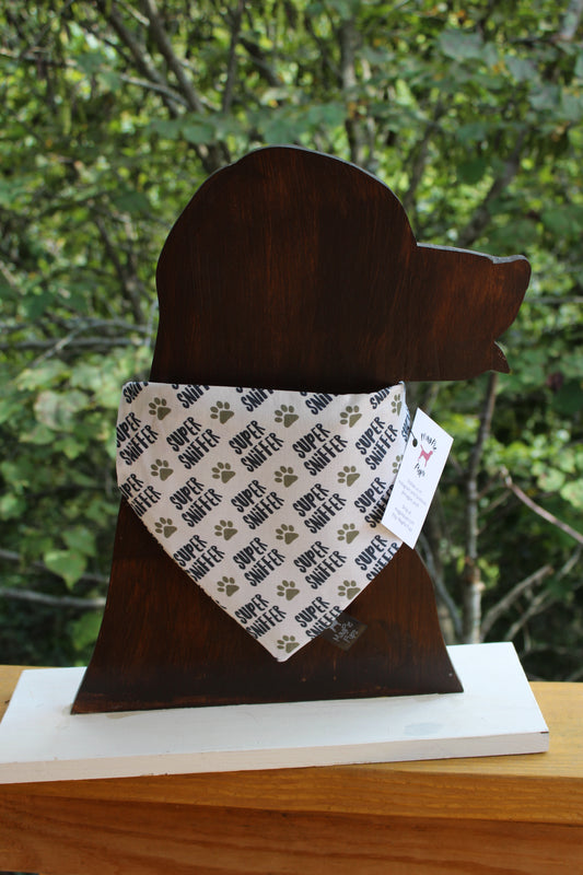 Super Sniffer Over The Collar Dog Bandana