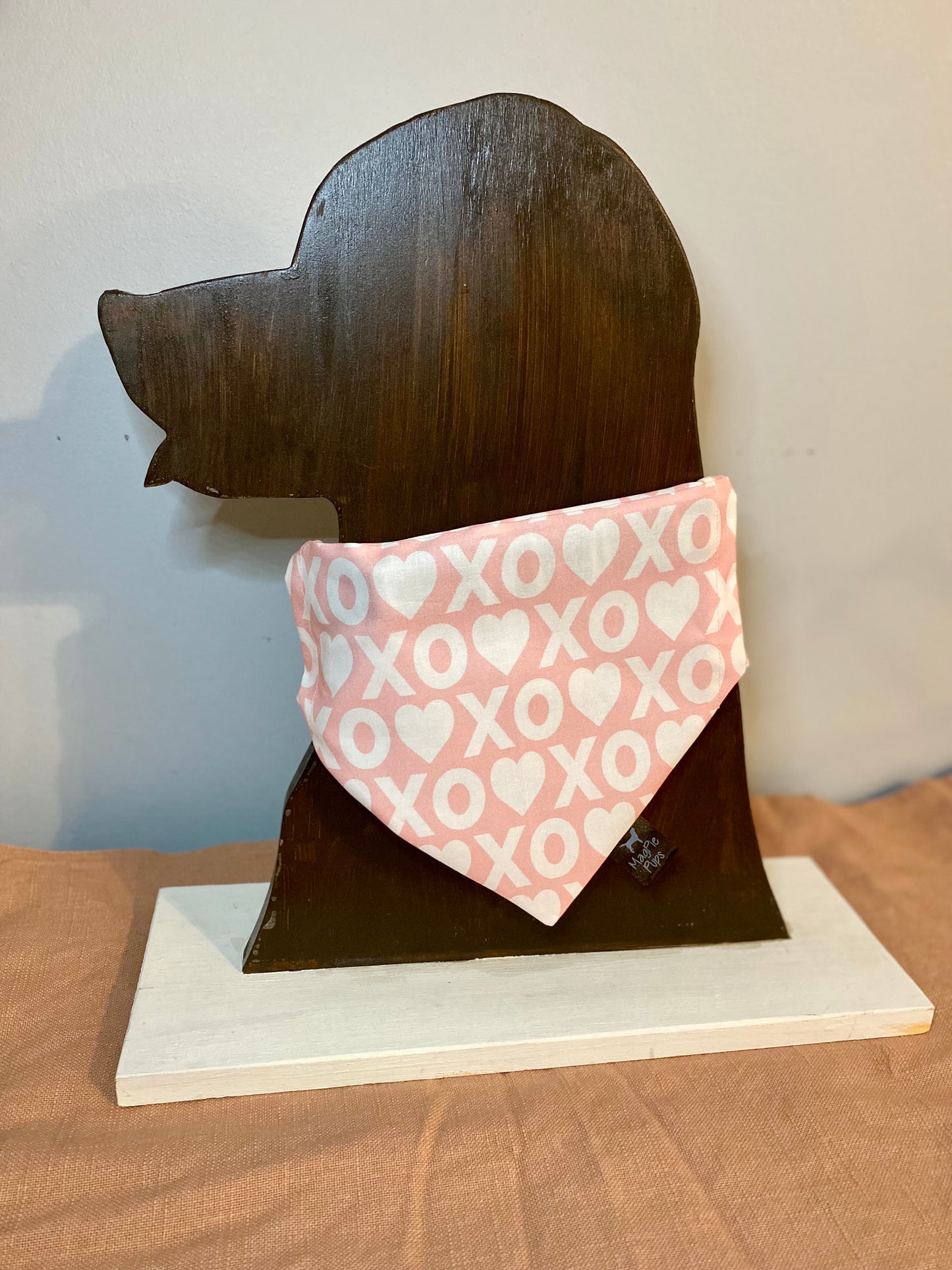 Blush XO Dog Bandana