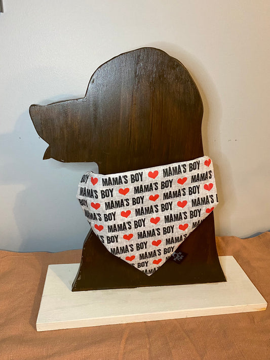 Mama's Boy Dog Bandana