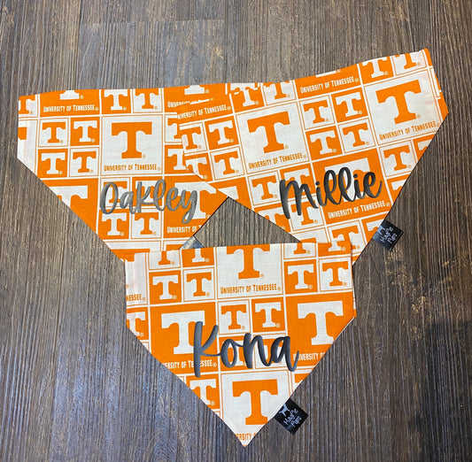 UT- University of Tennessee Dog Bandana