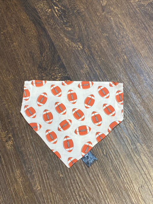 Football Over the Collar Dog Bandana